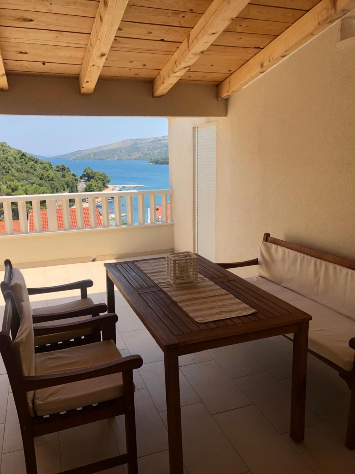Mediterranean Apartment With Great Sea View Marina Kültér fotó