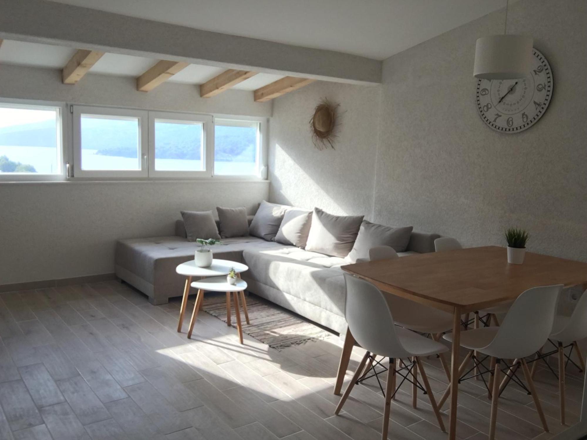 Mediterranean Apartment With Great Sea View Marina Kültér fotó