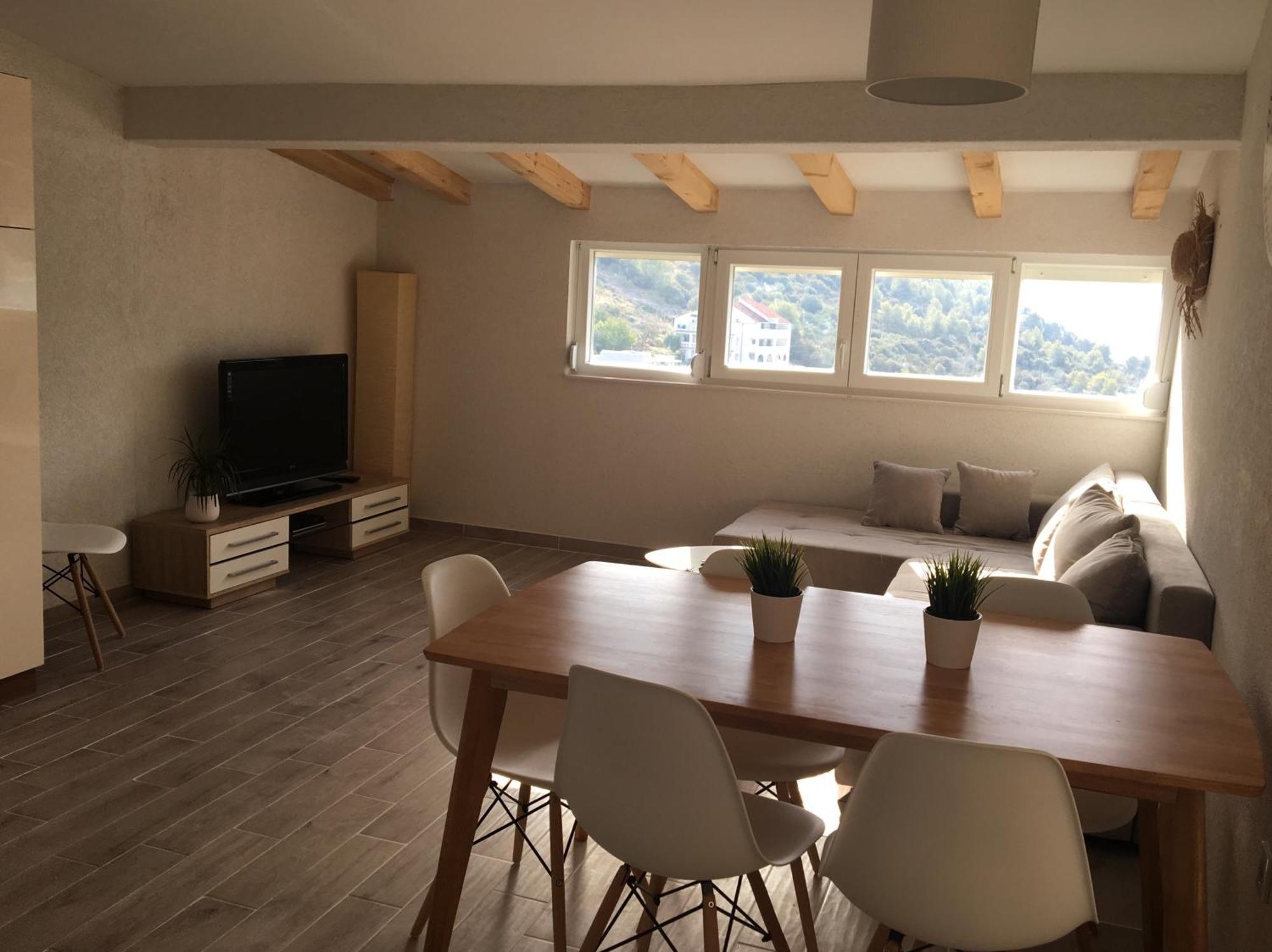 Mediterranean Apartment With Great Sea View Marina Kültér fotó
